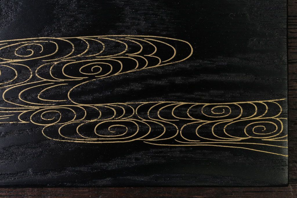 アンティーク雑貨　中古　象彦　蒔絵菓子皿5枚(銘々皿)