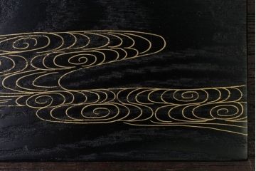 アンティーク雑貨　中古　象彦　蒔絵菓子皿5枚(銘々皿)