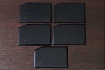 アンティーク雑貨　中古　象彦　蒔絵菓子皿5枚(銘々皿)