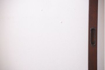 和製アンティーク　小さなガラス引き戸4枚セット(窓)