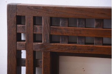 アンティーク雑貨　古民具・骨董　古い木製のアンティーク炬燵櫓(こたつやぐら)