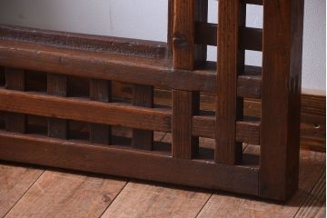 アンティーク雑貨　古民具・骨董　古い木製のアンティーク炬燵櫓(こたつやぐら)