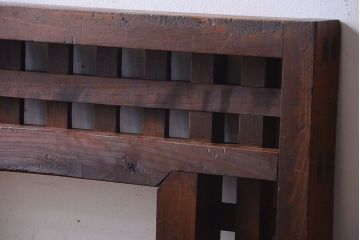 アンティーク雑貨　古民具・骨董　古い木製のアンティーク炬燵櫓(こたつやぐら)