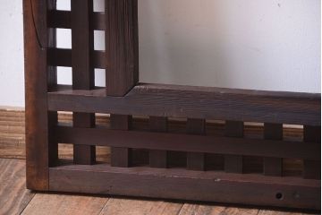 アンティーク雑貨　古民具・骨董　古い木製のアンティーク炬燵櫓(こたつやぐら)