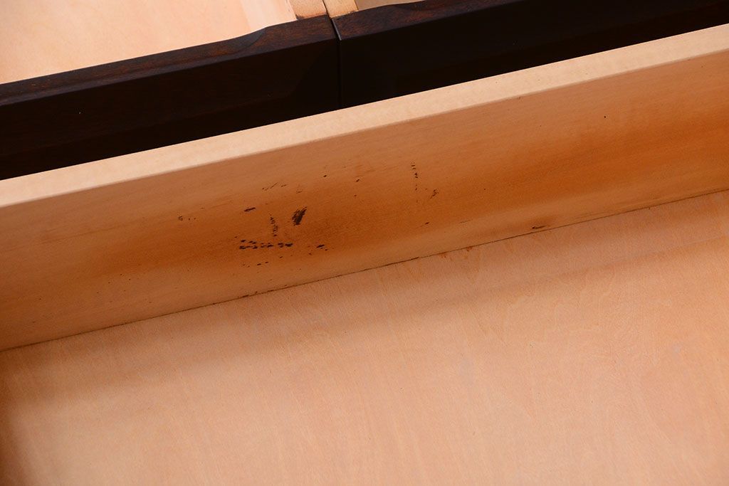 中古　北海道民芸家具　ライティングビューロー(2)