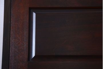 中古　北海道民芸家具　ライティングビューロー(2)