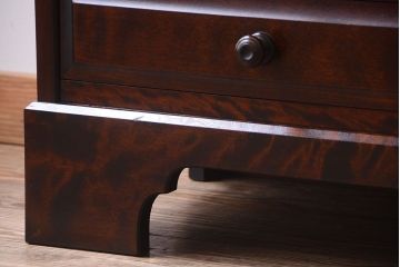 中古　北海道民芸家具　ライティングビューロー(2)