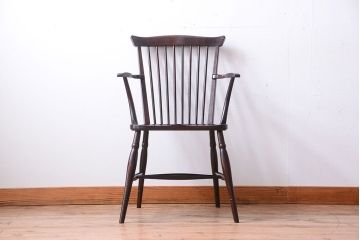 中古美品　松本民芸家具　#95　リーチC型アームチェア(1)