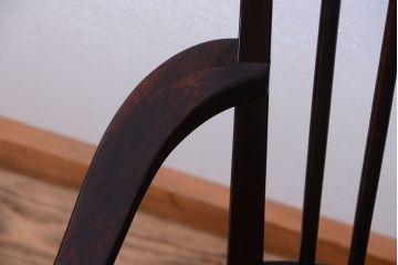 中古美品　松本民芸家具　#95　リーチC型アームチェア(1)