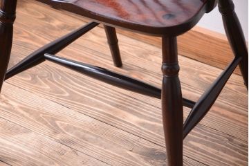 中古美品　松本民芸家具　#95　リーチC型アームチェア(1)