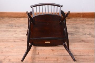 中古美品　松本民芸家具　#95　リーチC型アームチェア(1)