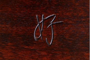 中古美品　松本民芸家具　#95　リーチC型アームチェア(1)