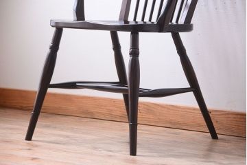 中古美品　松本民芸家具　#95　リーチC型アームチェア(2)