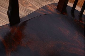 中古美品　松本民芸家具　#95　リーチC型アームチェア(2)