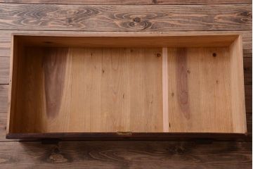 アンティーク家具　和製アンティーク　前面欅材!小さな衣装箪笥ローボード(半箪笥)