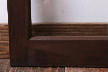 和製アンティーク　古い木のフィックス窓(ガラス戸・明り取り)(2)