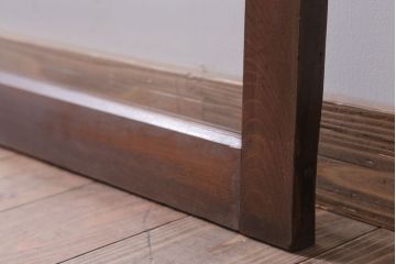 和製アンティーク　古い木のフィックス窓(ガラス戸・明り取り)(2)