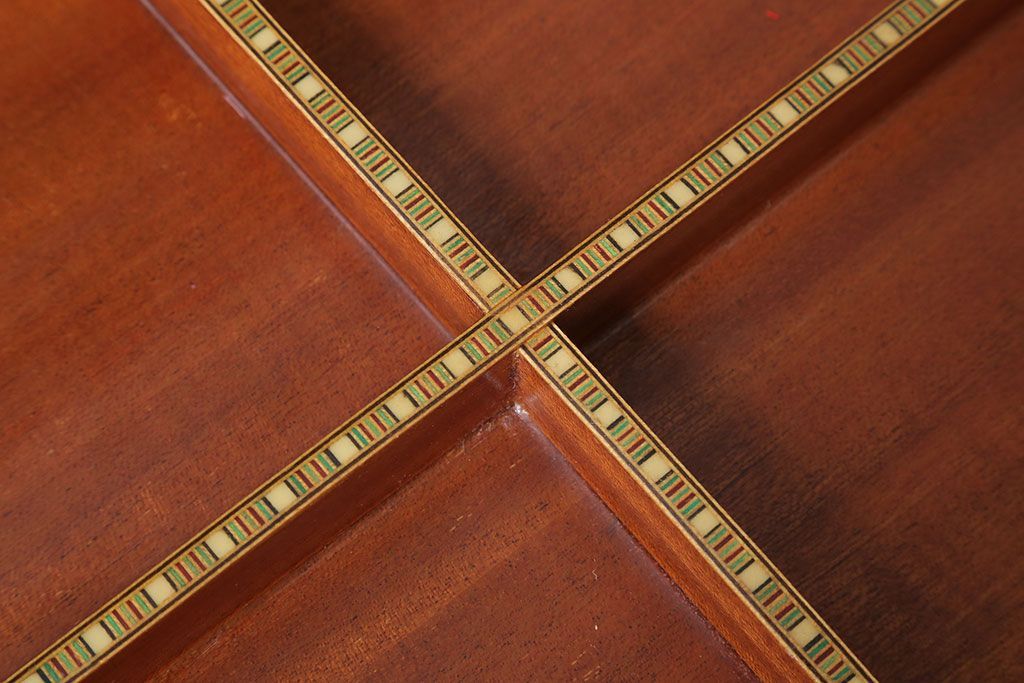 アンティーク雑貨　中古　アジアンテイスト　小物収納付き!サイドテーブル