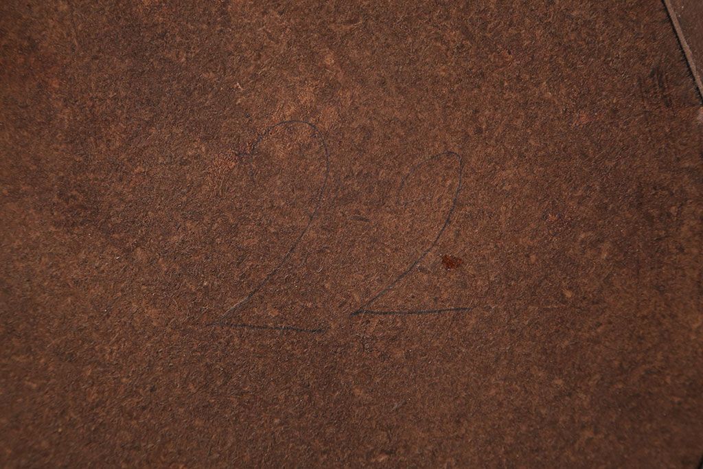 アンティーク雑貨　中古　アジアンテイスト　小物収納付き!サイドテーブル