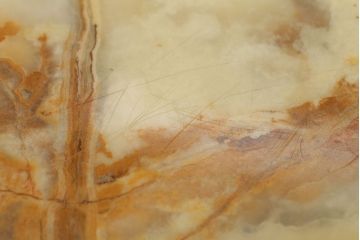 中古　イタリア製　大理石天板のサイドテーブル(オニキス)