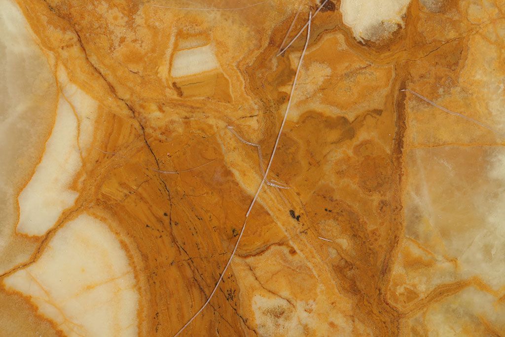 中古　イタリア製　大理石天板のサイドテーブル(オニキス)