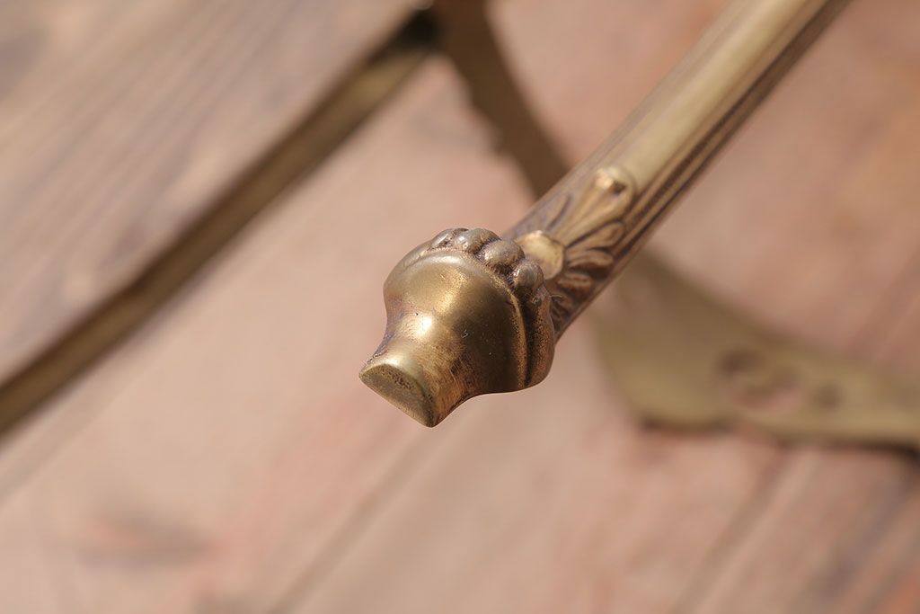 中古　イタリア製　大理石天板のサイドテーブル(オニキス)