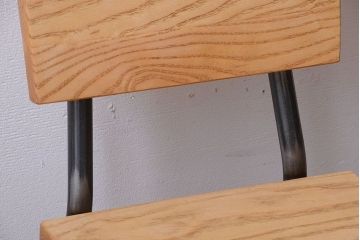 ラフジュ工房オリジナル　小ぶりなアイアンレッグチェア(1)