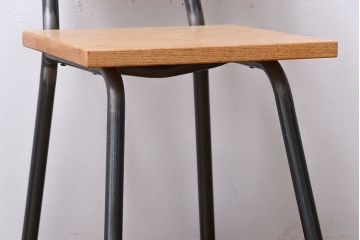 ラフジュ工房オリジナル　小ぶりなアイアンレッグチェア(1)