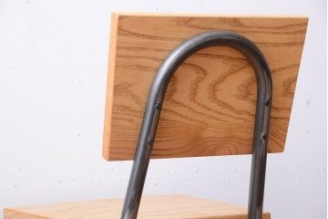 ラフジュ工房オリジナル　小ぶりなアイアンレッグチェア(1)