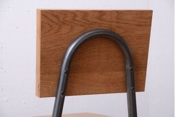 ラフジュ工房オリジナル　小ぶりなアイアンレッグチェア(2)