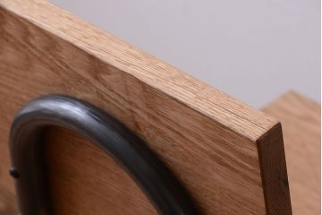 ラフジュ工房オリジナル　小ぶりなアイアンレッグチェア(2)