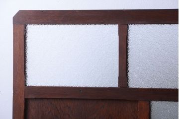 昭和レトロ　ダイヤガラス入り!アンティークパーテーション(衝立て)