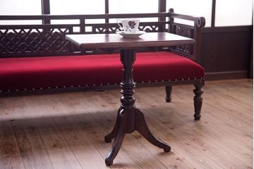 中古　松本民芸家具　コーヒーテーブル(カフェテーブル・サイドテーブル)