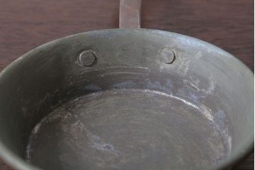 アンティーク雑貨　アンティーク　銅のフライパン大小2つセット