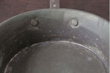 アンティーク雑貨　アンティーク　銅のフライパン大小2つセット