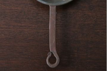 アンティーク雑貨　アンティーク　銅のフライパン大小2つセット