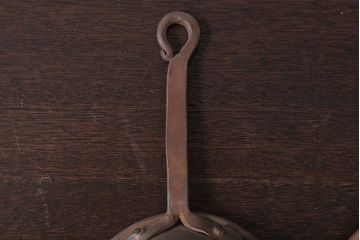 アンティーク雑貨　アンティーク　銅のフライパン大小2つセット