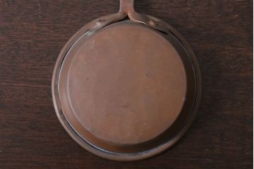 アンティーク雑貨　アンティーク　銅のフライパン大小2つセット