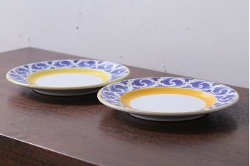 中古　ハンガリーHEREND(ヘレンド)　プレート2枚セット(洋食器)