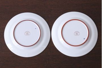 中古　ハンガリーHEREND(ヘレンド)　プレート2枚セット(洋食器)