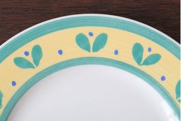 アンティーク雑貨　中古　イタリアPagnossin(パショシン)　プレート2枚セット(洋食器)