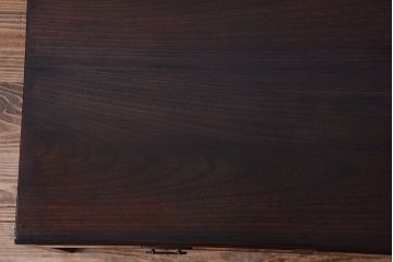 アンティーク家具　和製アンティーク　天板欅材!小ぶりな文机