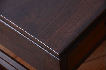 アンティーク家具　和製アンティーク　天板欅材!小ぶりな文机