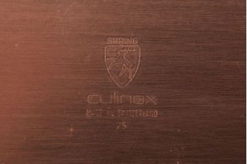 アンティーク雑貨　ビンテージ　スイスSpring(スプリング)　銅製オーバルパン