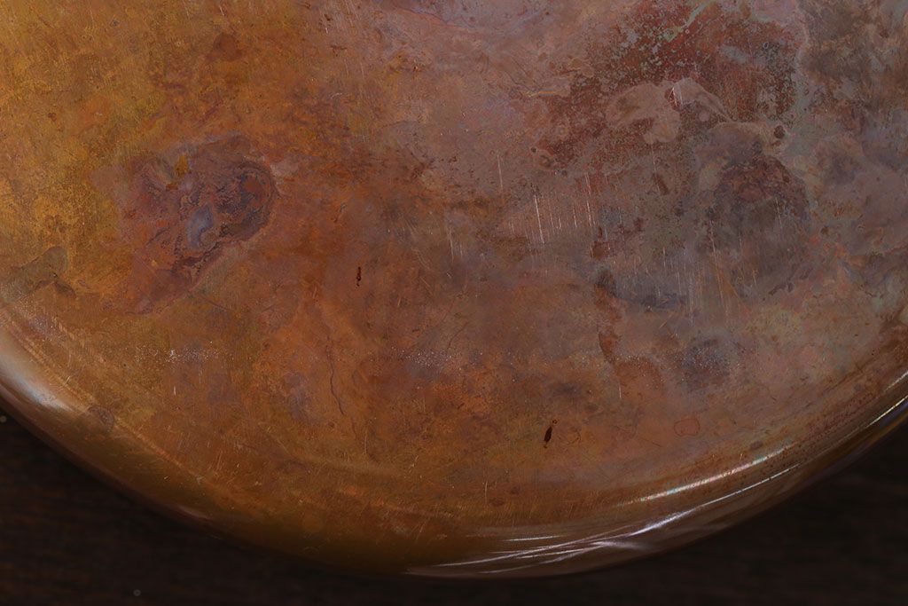 アンティーク雑貨　ビンテージ　デンマークGeorg Jensen(ジョージ・ジェンセン) 銅製の片手鍋(2)