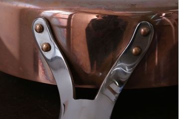 アンティーク雑貨　ビンテージ　デンマークGeorg Jensen(ジョージ・ジェンセン) 銅製の片手鍋(2)