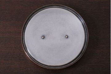 アンティーク雑貨 ビンテージ デンマークGeorg Jensen(ジョージ・ジェンセン) 銅製の片手鍋(蓋付き)