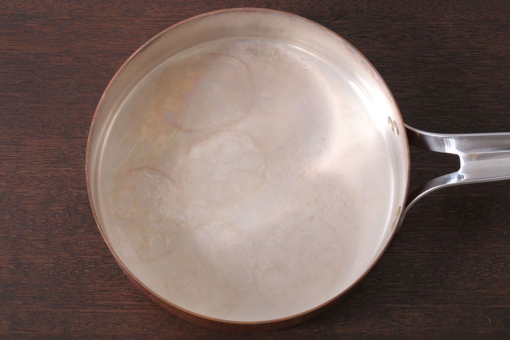 アンティーク雑貨　ビンテージ　デンマークGeorg Jensen(ジョージ・ジェンセン) 銅製の片手鍋