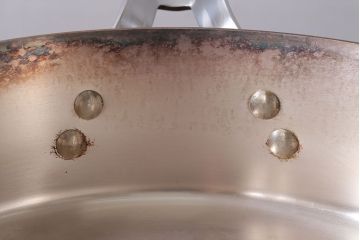 アンティーク雑貨　ビンテージ　デンマークGeorg Jensen(ジョージ・ジェンセン) 銅製の片手鍋