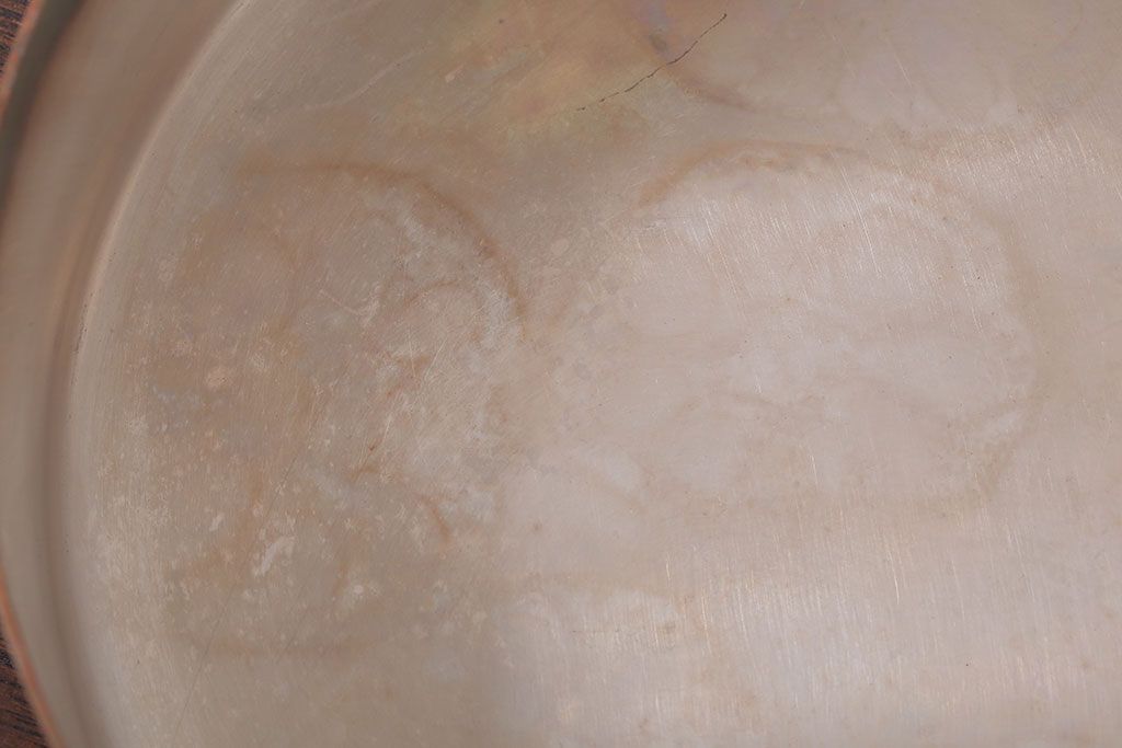 アンティーク雑貨　ビンテージ　デンマークGeorg Jensen(ジョージ・ジェンセン) 銅製の片手鍋